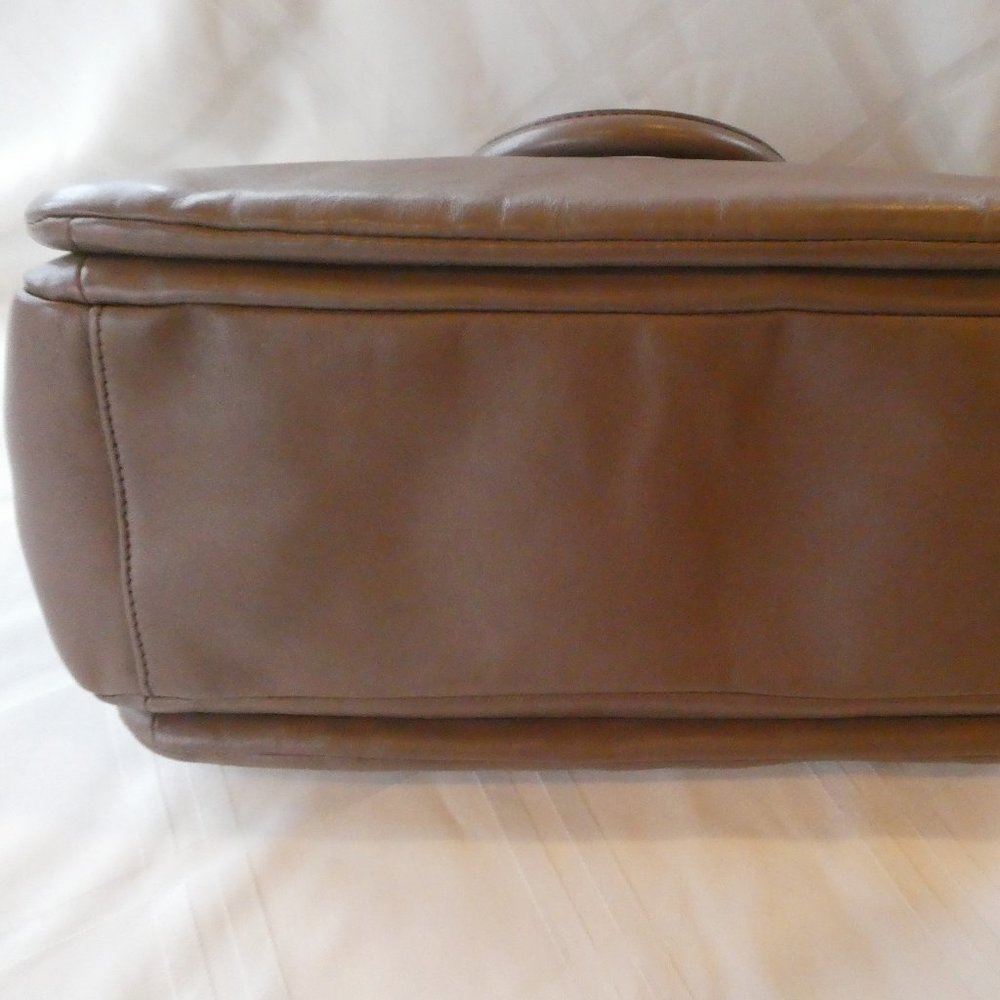 MARC JACOBS Goodbye Columbus Sylvie Top Handle Leather Satchel - Picture 4 of 16
